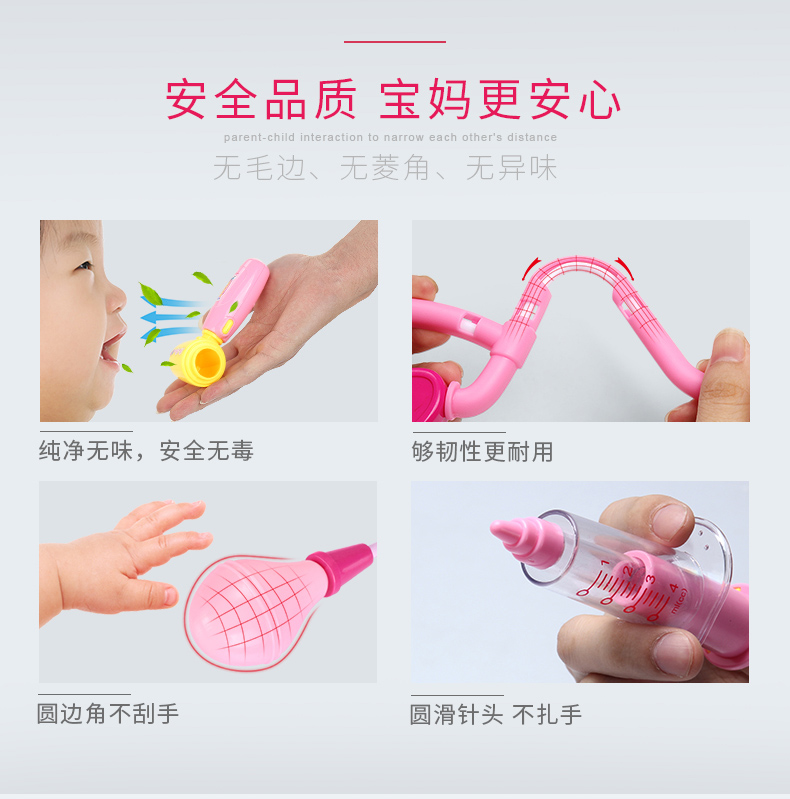 Bác sĩ nhỏ y tá trẻ em y tế đồ chơi xe đẩy trường hợp đặt tiêm bé trai bé gái nhà chơi - Đồ chơi gia đình búp bê nấu ăn