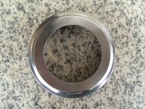 Stainless steel decorative cover 51mm stainless steel cover tube decorative cover armrest flange cover