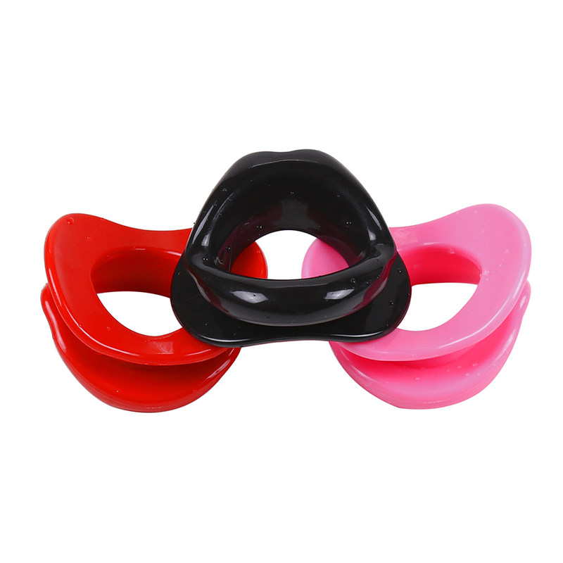 Forced opening mouth opener lip silicone mouth plug SM private game alternative tutoring adult toy fun products