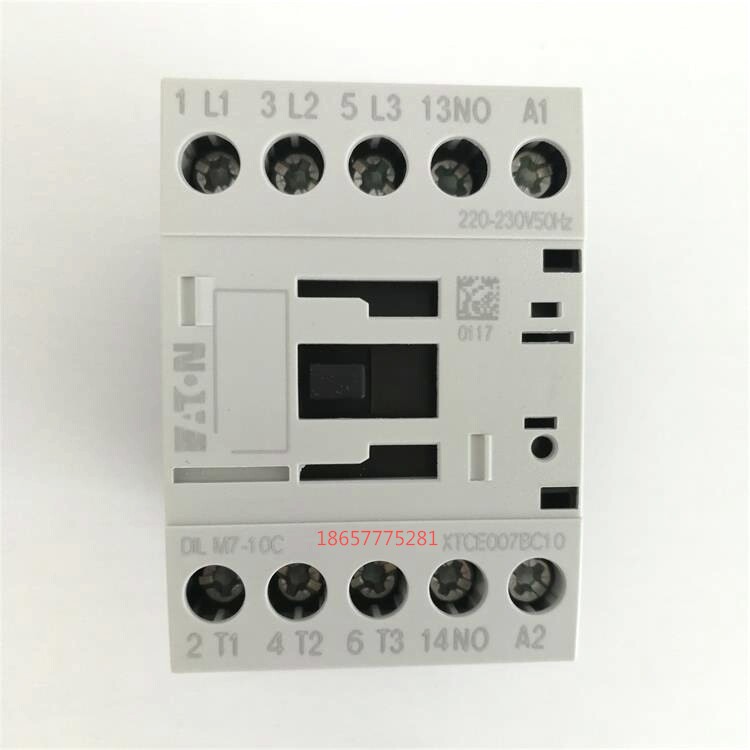 New original Eaton Muller AC Contactor DILM7-10C DIL M7-10C 220v