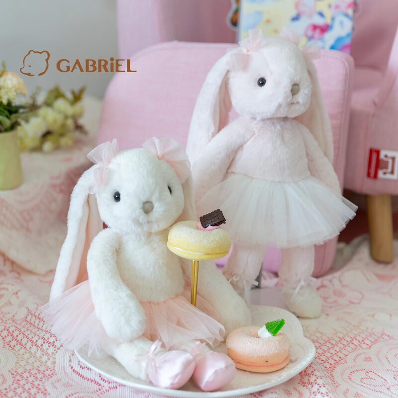Gabriel Ballet Rabbit Plush Toy Comforting Companion Sleeping Hug Birthday Gift for Girls Gabriel Ballet Rabbit Plush Toy Comforting Companion Sleeping Hug Birthday Gift for Girls