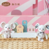 Милая подвеска для ключей, оригинальная плюшевая игрушка, европейский стиль, подарок девушке