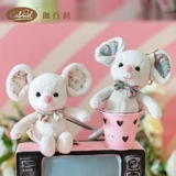 Милая подвеска для ключей, оригинальная плюшевая игрушка, европейский стиль, подарок девушке