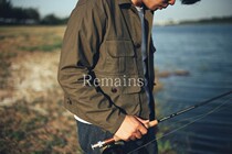 19 40 s SPEY Fly Fishing retro outdoor fishing oilcloth jacket