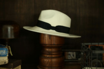 Hand-woven Panamanian Torquila straw hat Ecuador imported retro Fedora summer casual straw hat