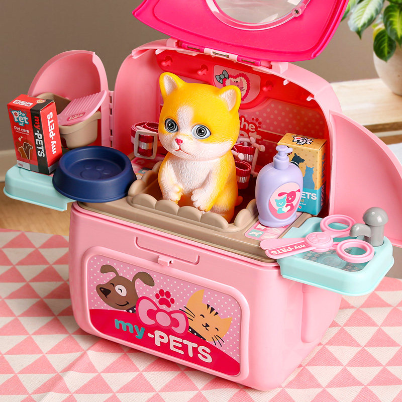 Children's Day Children's Day Toys 3 Years Old Above 7-9 Baby Pets 5 Puzzles 4 Girls 6 Play House Wine Birthday Gifts