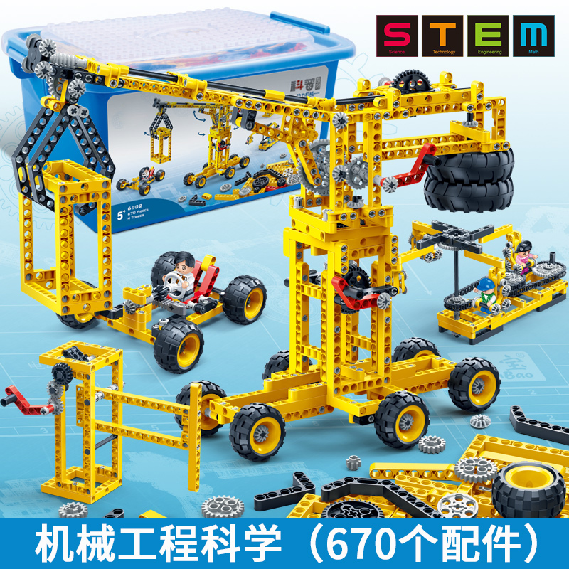 Mechanical Engineering Science Package [Non Electric Version]stem children science Small experiment suit equipment 8 pupil diy make Toys 6-12 boy 10 year above