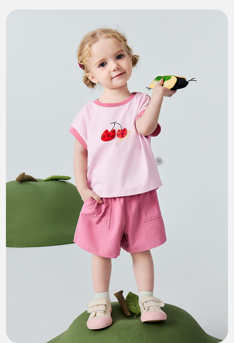 Mini Bala Polo Short-Sleeved Vest Set — 11