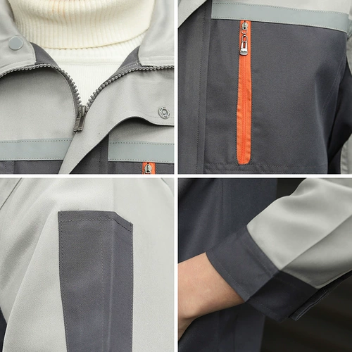 Износостойкий демисезонный комплект для работы, рабочая одежда, большой размер