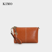 KIMO niche design bag spring and summer 2021 New cowhide crossbody bag tide simple fashion shoulder bag