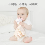 欧孕 Успокаивающее полотенце, ручная кукла для новорожденных для сна для утешения малышей, игрушка, можно грызть, 0-1 лет