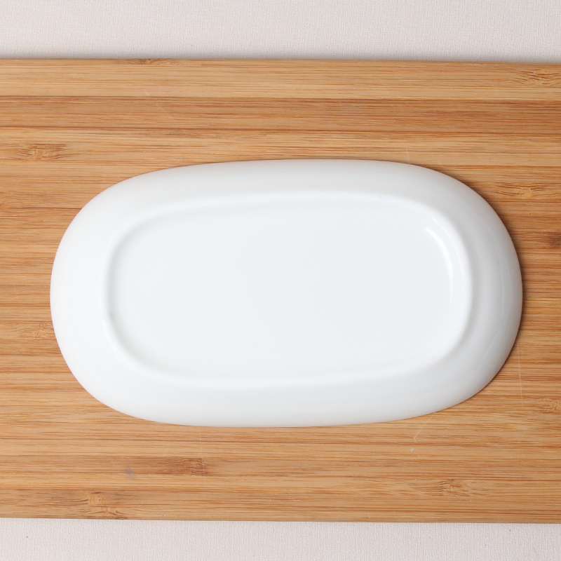 Pure white ipads China hotel hotel tableware rectangle egg - shaped napkin disc face towel, dish towel, dish towel