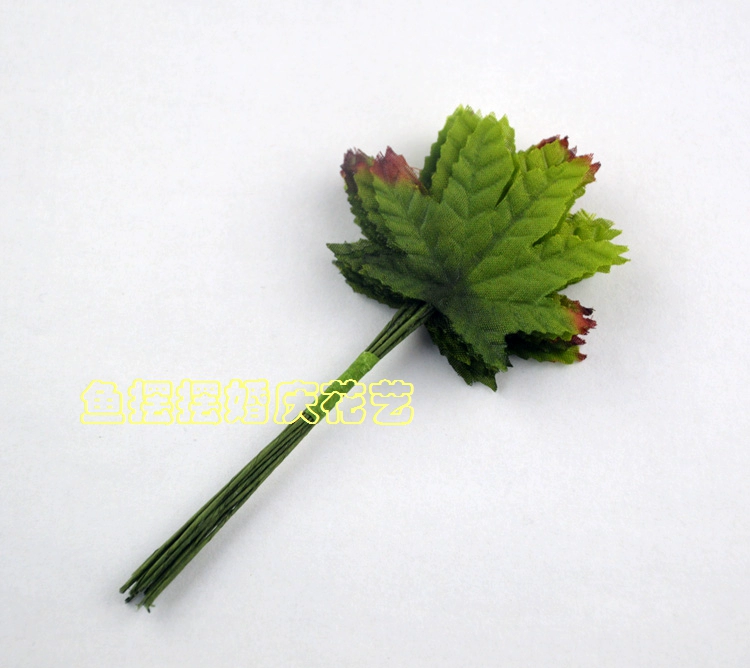 Hoa nhân tạo khảm hoa hồng lá nhỏ lá khảm lá giả 叶 1 nhân dân tệ 12 - Hoa nhân tạo / Cây / Trái cây