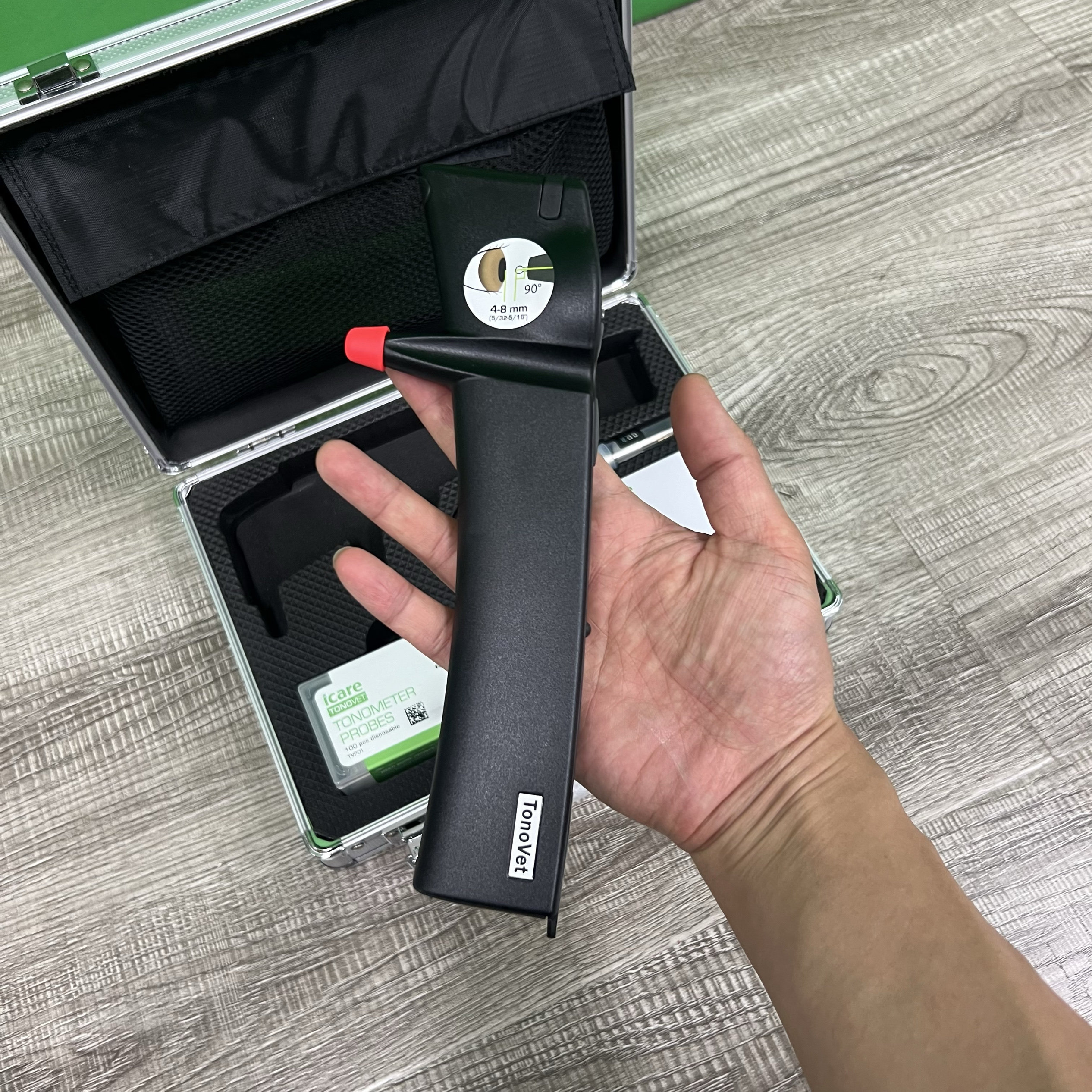 宠物医院动物眼压计猫狗马兔回弹式ICARE tonovet ta01进口手持