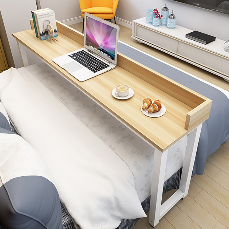 Buy Cross Bed table removable home long bedside table ...