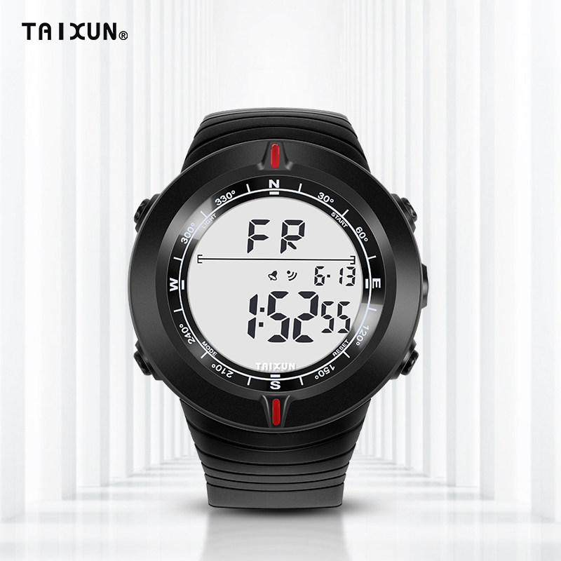 Multifunctional sports watch men's electronic watch junior high school students primary school students night light waterproof alarm clock children's watch youth