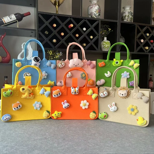 Мультяшный вместительный и большой шоппер для матери и ребенка, увеличенная толщина, популярно в интернете, подарок на день рождения