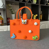 Толстый трехлетний набор [Orange Streaming Lion] 30*20*18 может быть напечатан логотип