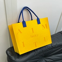 Комбинация среднего цвета, королевский синий + желтый [индивидуальная] 33 длина 25 высота 12 ширина