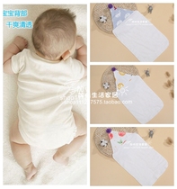 Non-fluorescent agent pure cotton four-layer gauze infant suction Sweat towel baby Children sepp sweat towel cushion back towels