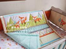 New foreign trade exports to the United States remaining grassland Fox baby bedding set piecewise bed baby is a five-piece set