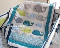 New foreign trade exports to the United States remaining whale Bobo baby bedding set Shard kit