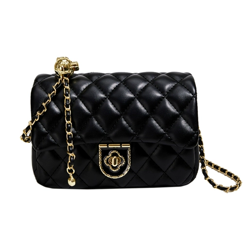 Небольшая сумка, цепь, сумка через плечо, в стиле Шанель, на цепочке, премиум класс