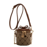 Небольшая сумка, модная сумка через плечо, демисезонная цепь, премиум класс, в западном стиле