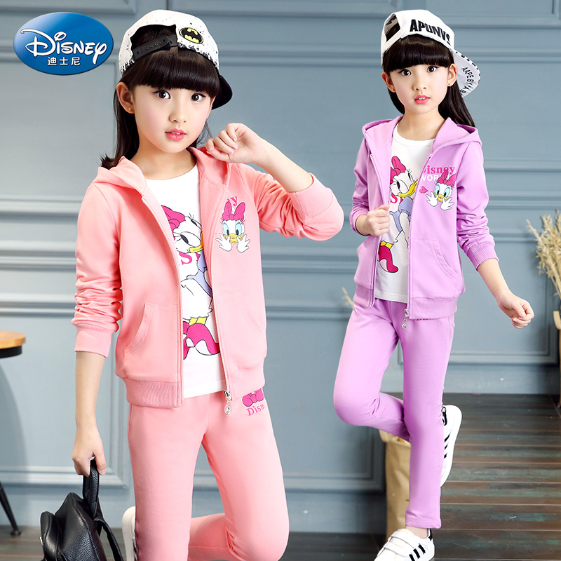 Children's clothing spring 2018 new trendy suit tide children's children's clothes fashion sports three-piece suit
