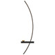 Modern Minimalist Strip Wall Lamp Bedroom Bedside Lamp Nordic Living Room Tv Background Wall Crescent-Shaped Creative Led Lamp