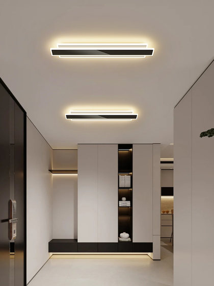 Modern Simple Long Corridor Light, Entrance Light, Light Luxury Minimalist Balcony Cloakroom Ceiling Light, Aisle Light