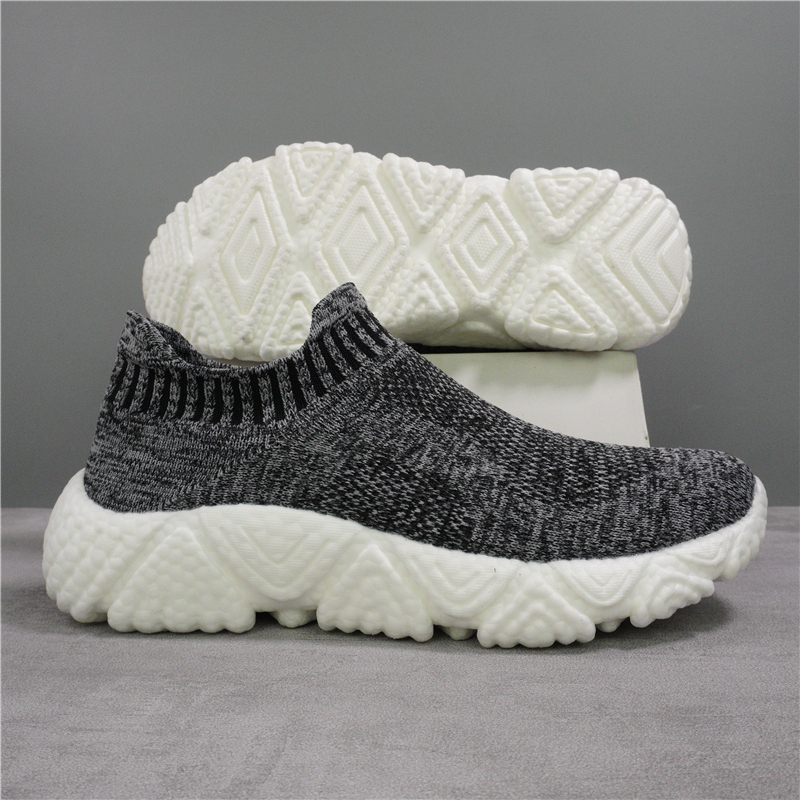Ultra-Light and Ultra-Soft soft sole Popcorn Sole Slip-On Elastic Mesh Socks Sports Casual Shoes Men's Walking and Jogging Shoes