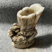 Antique Xiu jade old objects classical stone carvings decorative ornaments antique ancient jade high ancient jade Han Dynasty jade resin collection