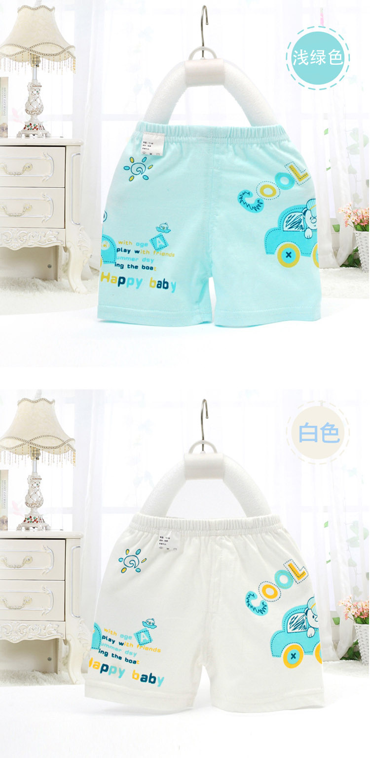 Bán buôn quần short bé cotton phần mỏng dual-sử dụng 裆 bé bên ngoài quần short nam và nữ 0-1-2-3 tuổi mùa hè