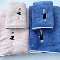 Flying to Australia exports high-quality water absorption huge soft lint-free fast-drying large bath towel and towel gift combination
