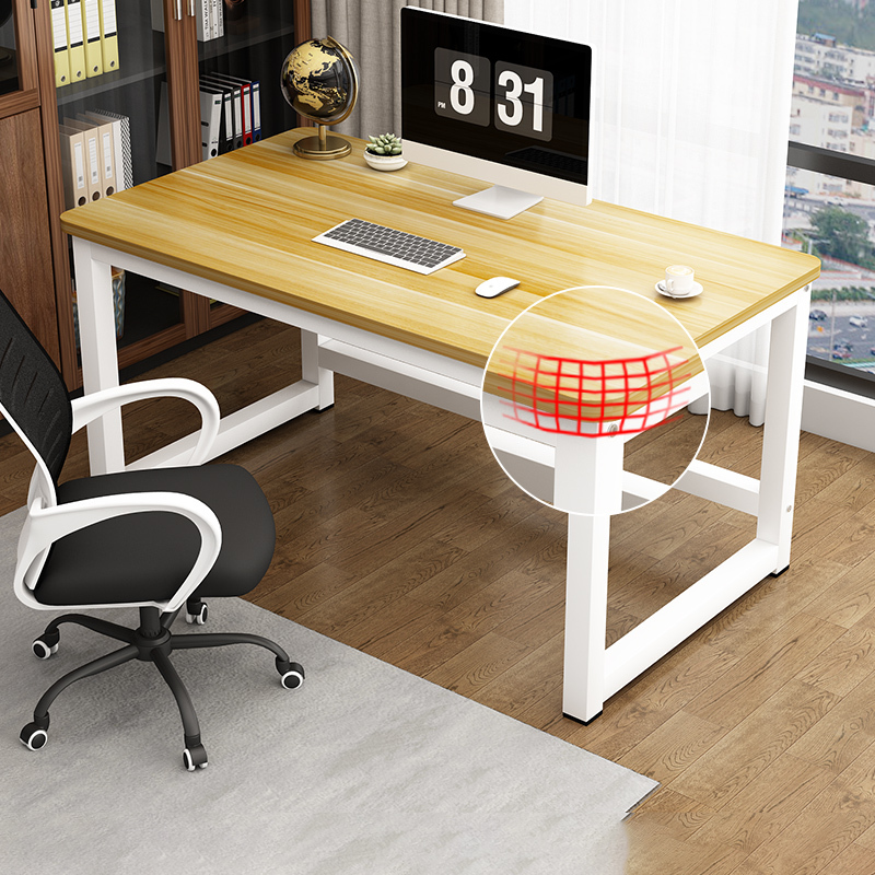 Computer Desk, Simple and Minimalist Small Table, Study Desk, Writing Desk, Home Rectangular Desk, Single-Person Office Desk