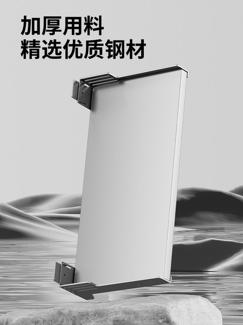 厨房微波炉置物架挂壁式免打孔壁挂式挂墙墙上支架放烤箱收纳架子