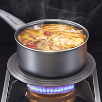 Gas oven thermally conductive disc kitchen Home stove Gas cooker Gas bottom enamel pan Anti-burning black thaw thermal conductive plate