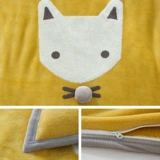 Детский флисовый пододеяльник, коралловое двусторонное утепленное одеяло для детского сада