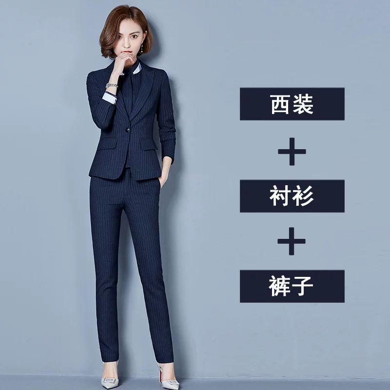 Elite set, classic suit jacket, nurse uniform for work