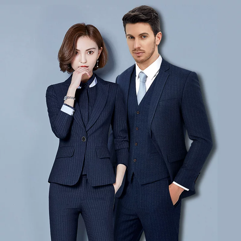 Elite set, classic suit jacket, nurse uniform for work