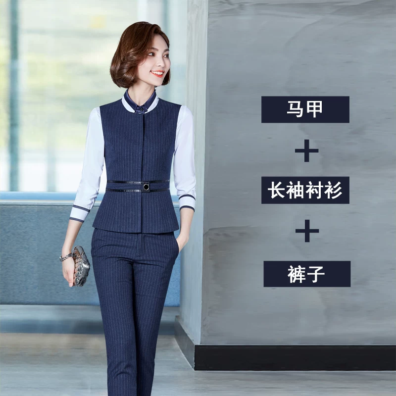 Elite set, classic suit jacket, nurse uniform for work