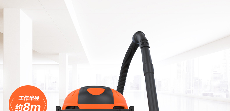 Máy hút bụi gia đình Yili mạnh mẽ máy cầm tay nhỏ gọn mạnh mẽ câm máy hút bụi thùng công nghiệp ngoài