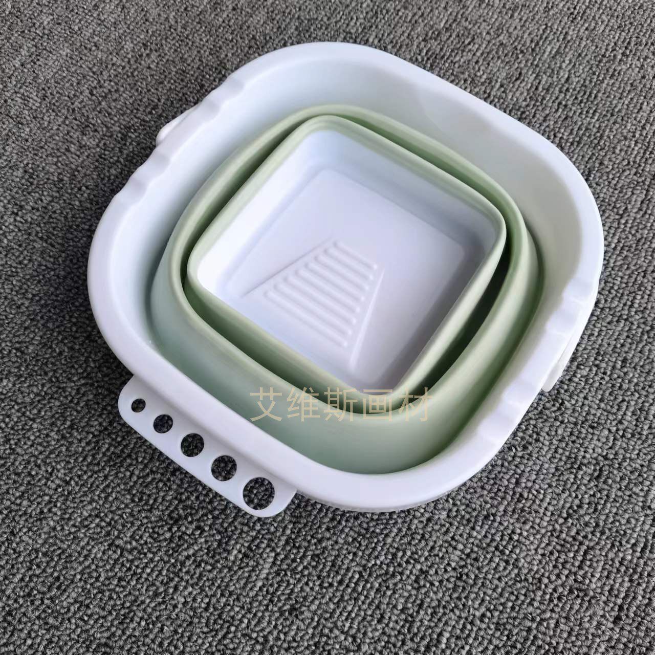 Painting water painting silicone bucket 1 grid