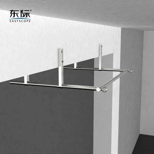 Длинный двусторонний турник из нержавеющей стали для спортзала