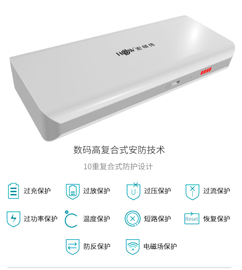 Sạc kho báu 10000 mAh cung cấp năng lượng di động Dual USB đầu ra điện thoại di động máy tính bảng phổ thông mini di động sạc kho báu