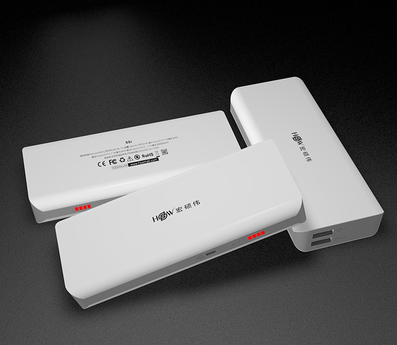 Sạc kho báu 10000 mAh cung cấp năng lượng di động Dual USB đầu ra điện thoại di động máy tính bảng phổ thông mini di động sạc kho báu