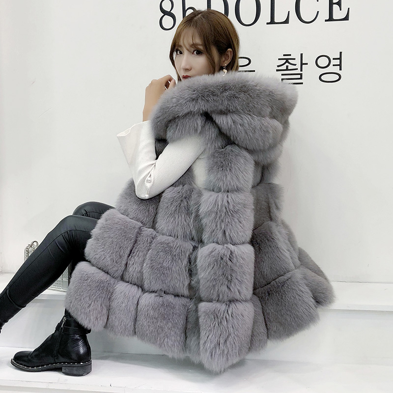 Manteau de fourrure femme - Ref 3171690 Image 4