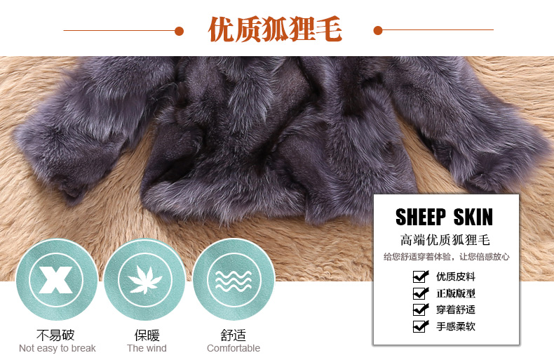 Manteau de fourrure femme - Ref 3174650 Image 14