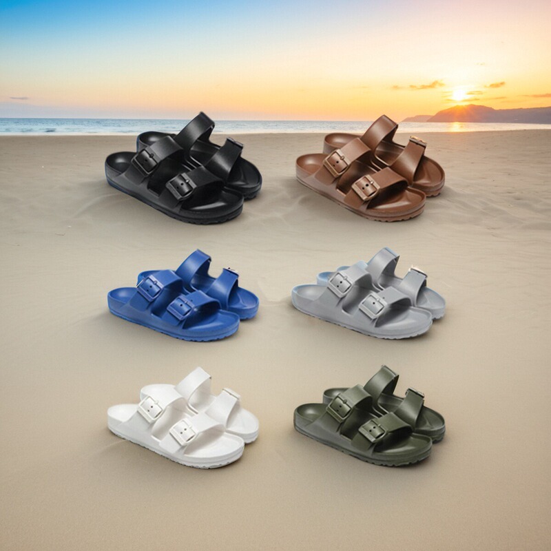 Boken Eva Waterproof Slippers for Men and Women, Sandals, Beach Shoes, Export Large Size Shoes, Non-Slip, Waterproof, Outdoor New Shoes